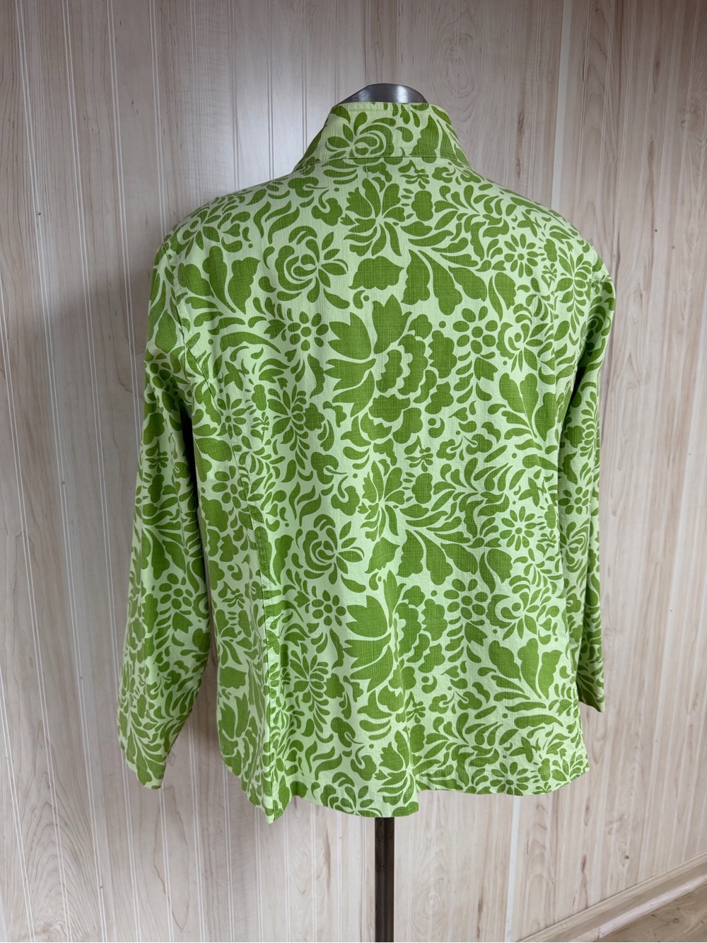 Coldwater Creek Light Green plus size jacket blazer - Picture 6 of 12